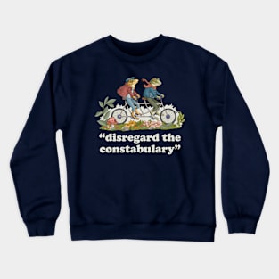 Frolicsome Frogs: Cottagecore Adventure Crewneck Sweatshirt